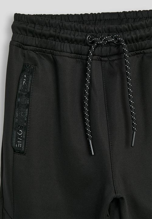 SOVIET - Boys Fashion Track Pants - Black