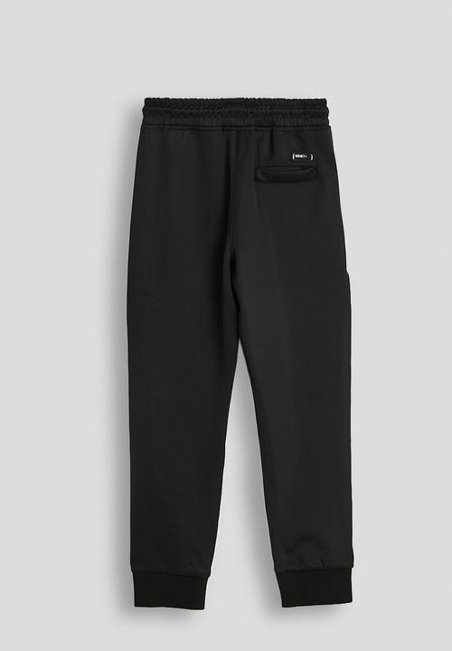 SOVIET - Boys Fashion Track Pants - Black