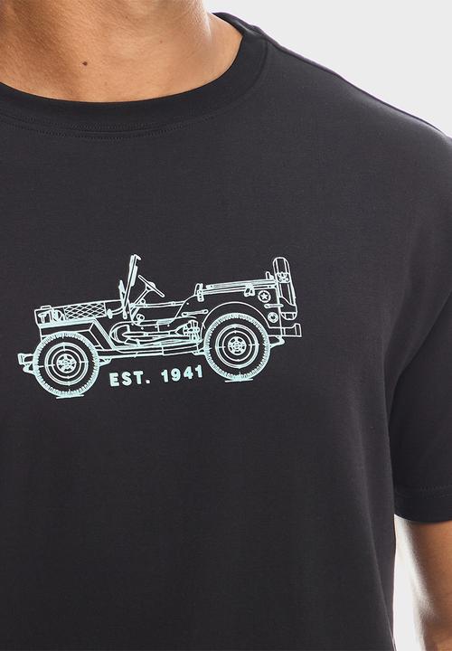 JEEP - Logo Jeep Tee - Black