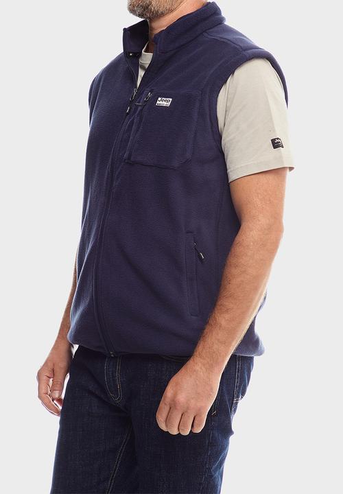 JEEP - Fleece Gilet - Navy