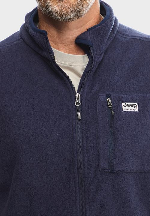 JEEP - Fleece Gilet - Navy