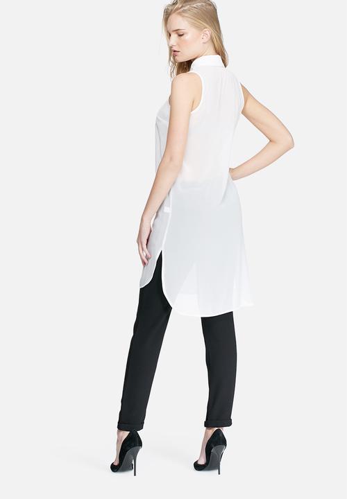 dailyfriday - Sleeveless pocket tunic top