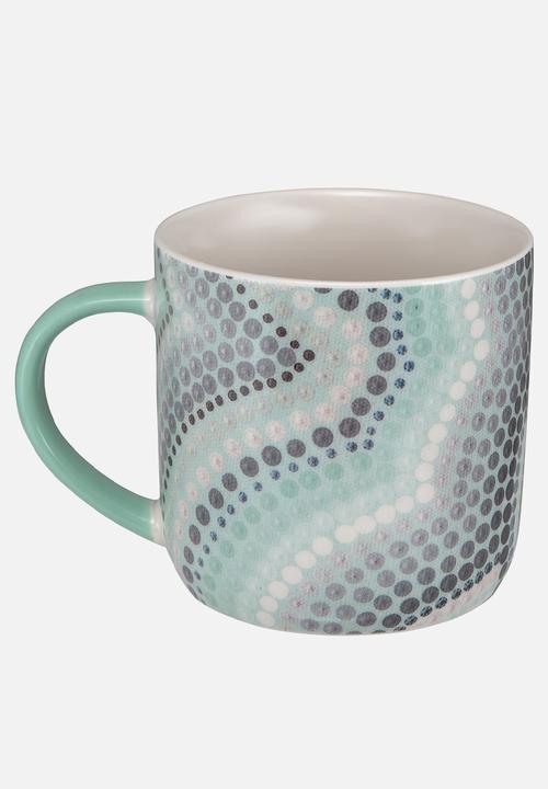 Lou Martin Uplift Mug 480ml - Blue