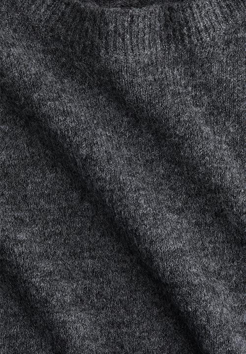 H&M - Fine-knit jumper - dark grey marl