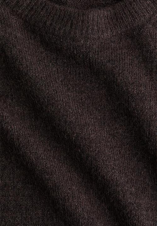 H&M - Fine-knit jumper - dark brown