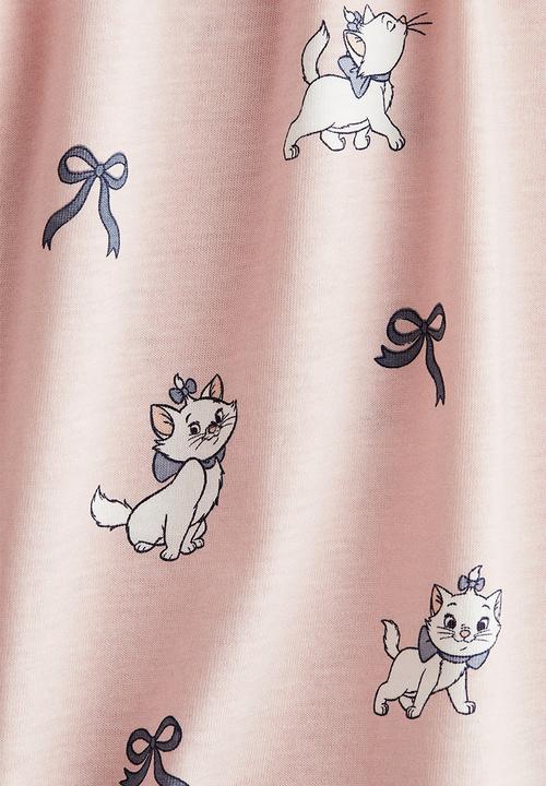 H&M - Sleeveless jersey dress - light pink/aristocats