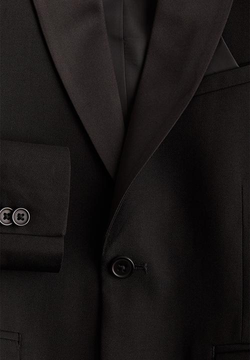 H&M - Tuxedo jacket - black