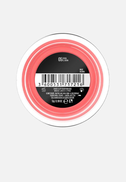 Maybelline - New York Cloudtopia Blush Cheek & Lip Mousse - 05 CORAL ILLUSION ​