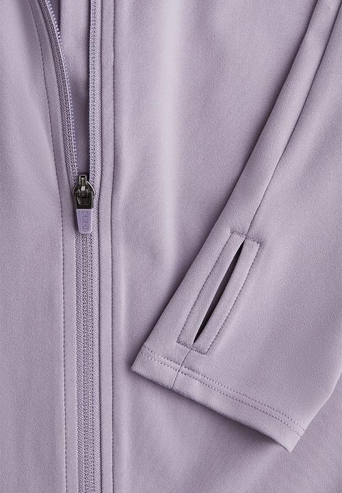 H&M - Zip-through sports jacket with softmove™ - frosty lilac