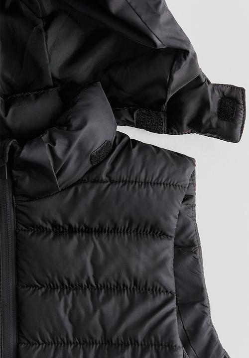 H&M - Puffer gilet - black