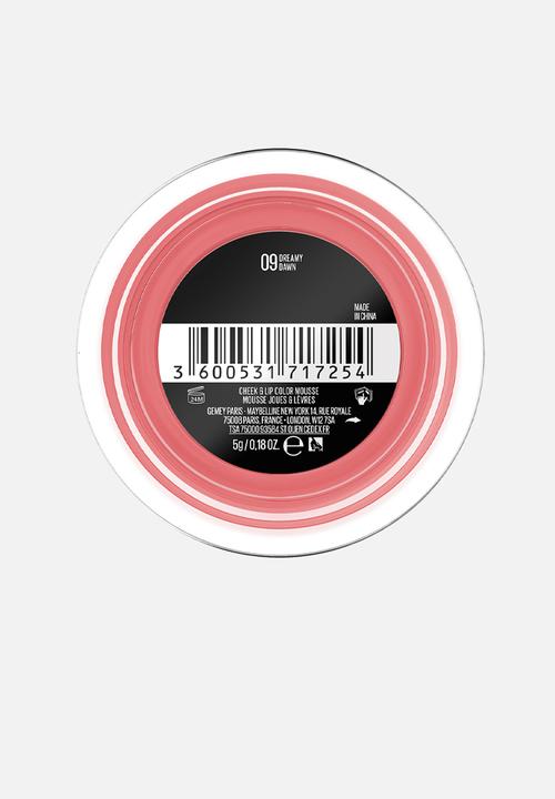 Maybelline - New York Cloudtopia Blush Cheek & Lip Mousse - 09 DREAMY DAWN ​