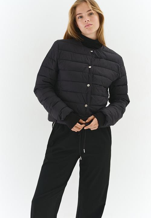 H&M - Quilted jacket - black