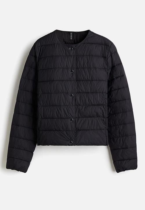 H&M - Quilted jacket - black