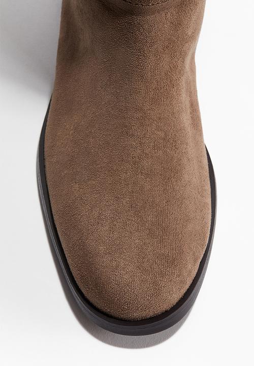H&M - Strap-detail boots - taupe