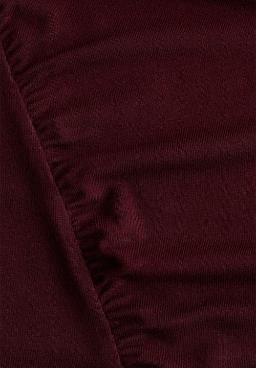 H&M - Draped jersey vest top - burgundy