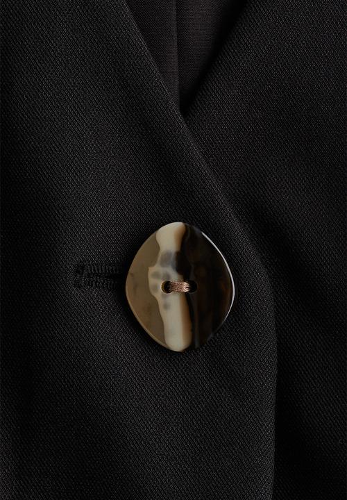 H&M - V-neck waistcoat - black