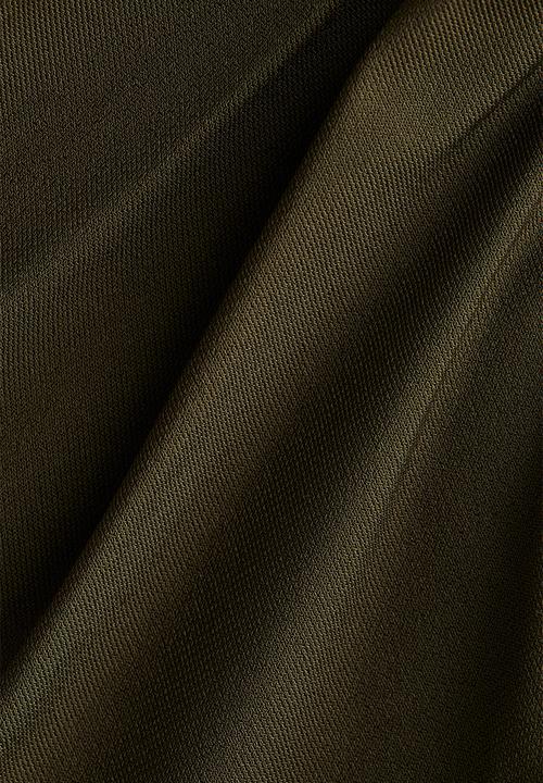 H&M - Draped top - dark green