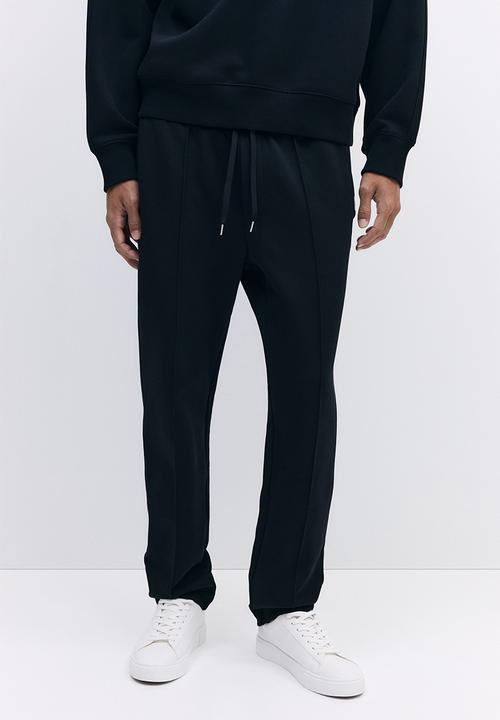 H&M - Regular fit tailored joggers - black