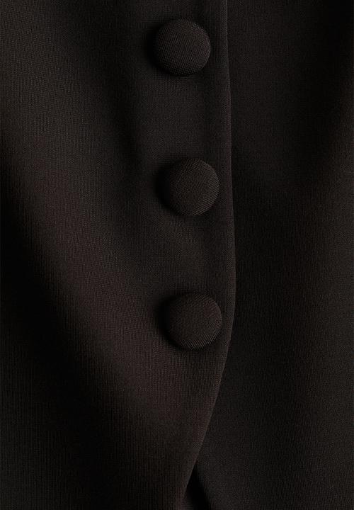 H&M - Jersey waistcoat - dark brown