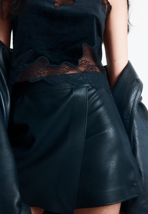 H&M - Wrap skort - black
