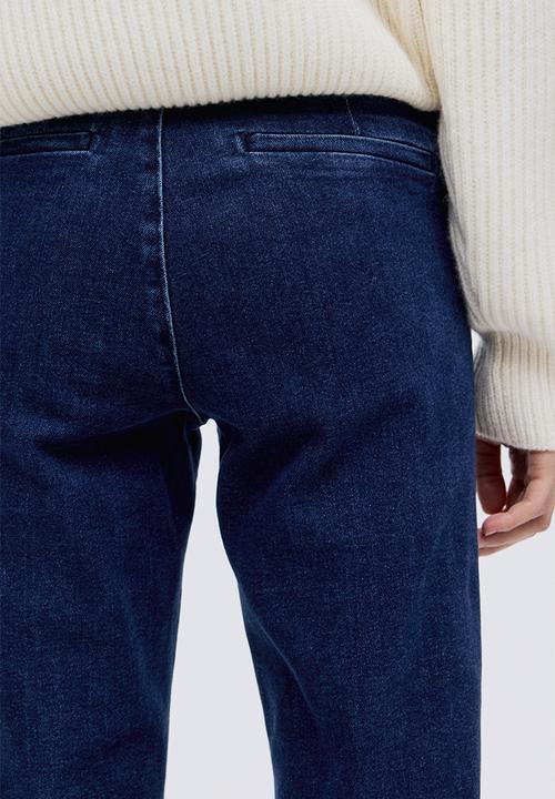 H&M - Flared high jeans - denim blue