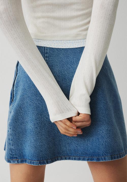 H&M - Layered-look top - white