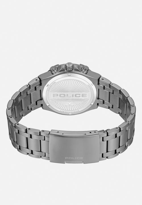 Police - IP Gun Gun Dial IP Gun Bracelet Strap - Grey