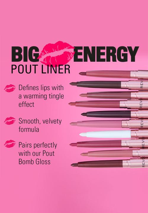 Revolution - Pout Bomb Plumping Lip Liner - Espresso Cool Brown