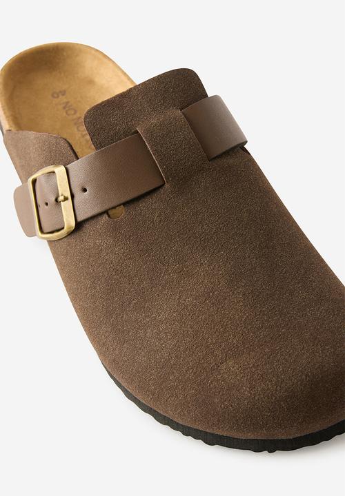 Cotton On - Rex Buckle Mule - choc multi