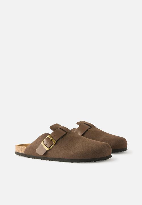 Cotton On - Rex Buckle Mule - choc multi