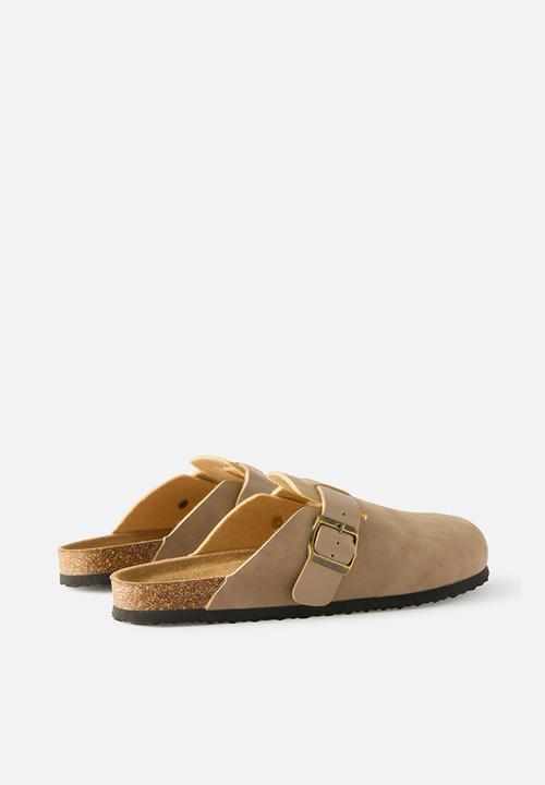 Cotton On - Rex buckle mule - roebuck multi