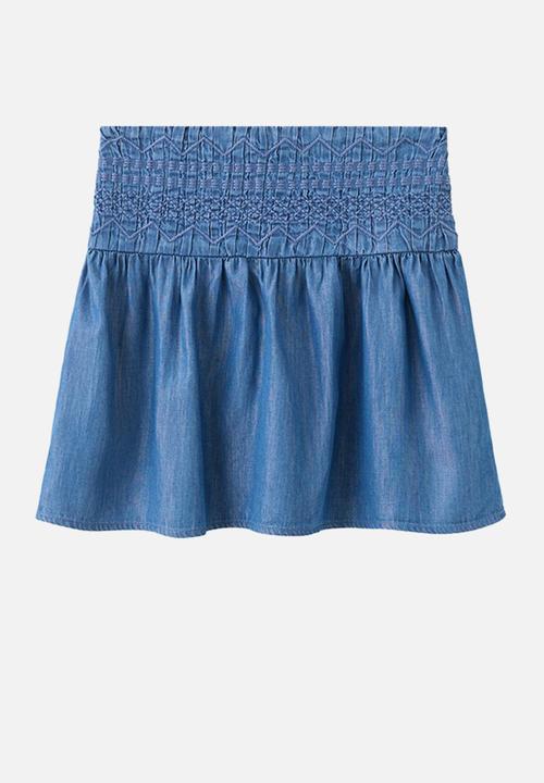 MANGO - Skirt MIRLA - Open Blue