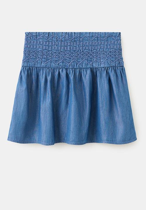 MANGO - Skirt MIRLA - Open Blue