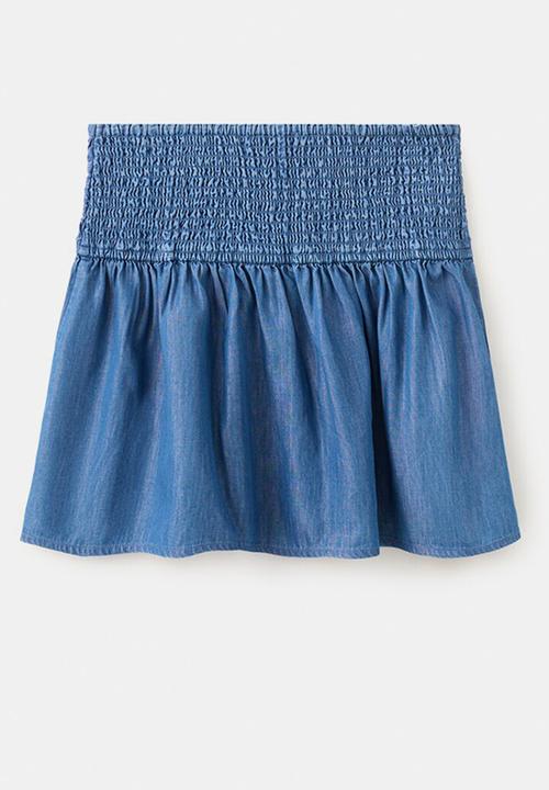 MANGO - Skirt MIRLA - Open Blue
