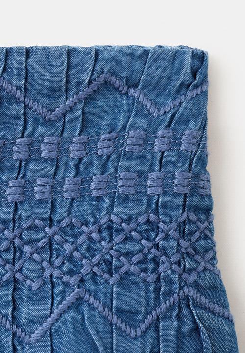 MANGO - Skirt MIRLA - Open Blue