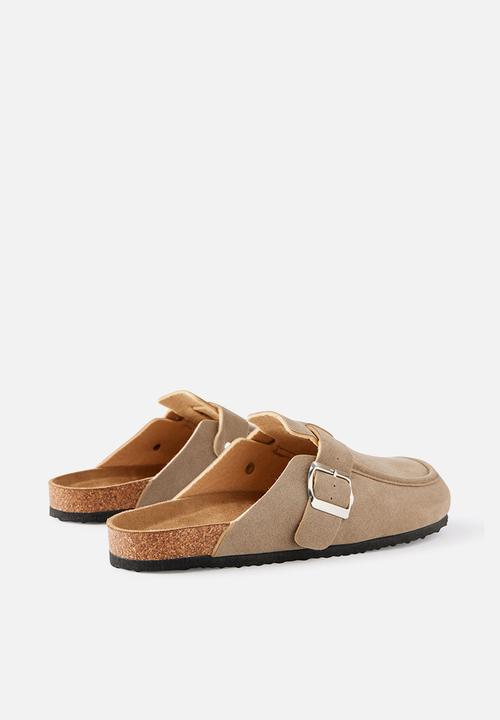 Cotton On - Rex loafer mule - taupe nubuck