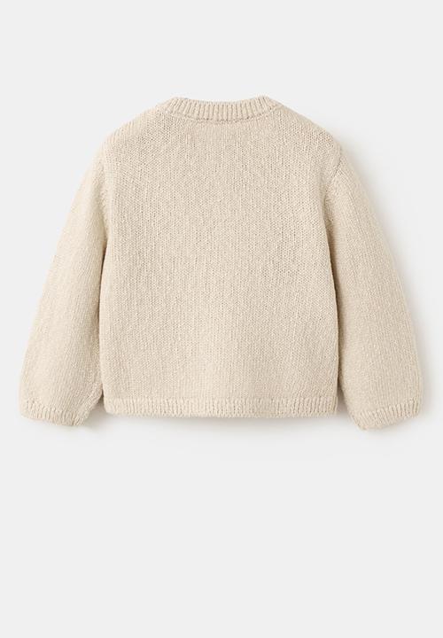 MANGO - Cardigan GIJON - Light Beige