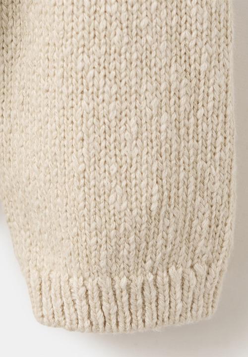 MANGO - Cardigan GIJON - Light Beige