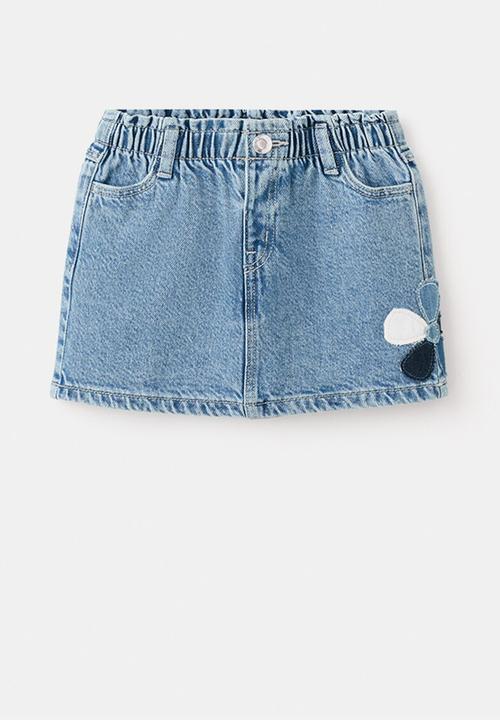 MANGO - Skirt PATCHSET - Open Blue