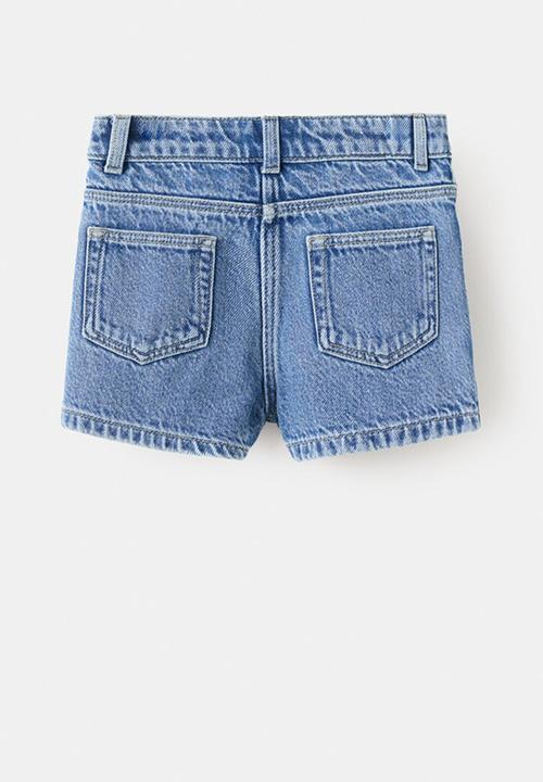 MANGO - Shorts SKORTT - Open Blue