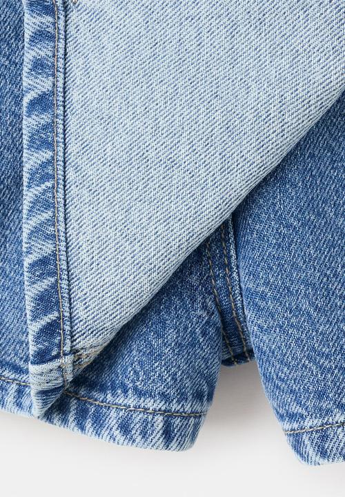 MANGO - Shorts SKORTT - Open Blue