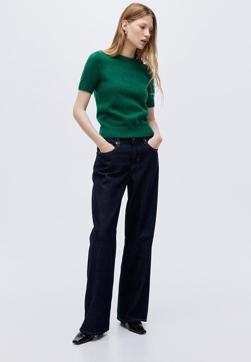 H&M - Short-sleeved jumper - green