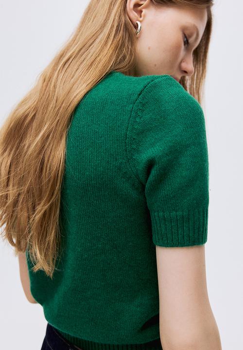 H&M - Short-sleeved jumper - green