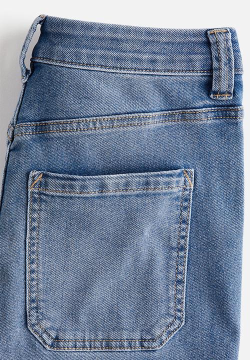 H&M - Flared high jeans - denim blue