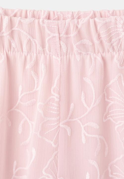 MANGO - Trousers ROSESET - Pink