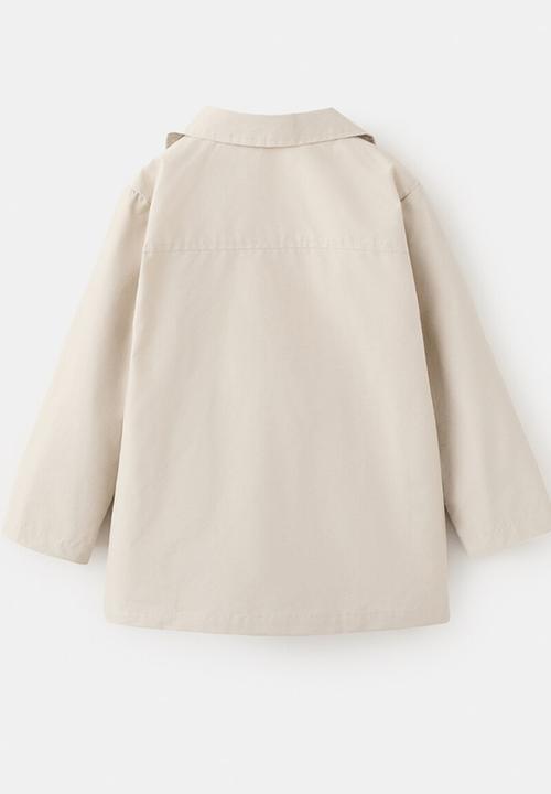 MANGO - Coat TRENCHB - Light/Pastel Brown