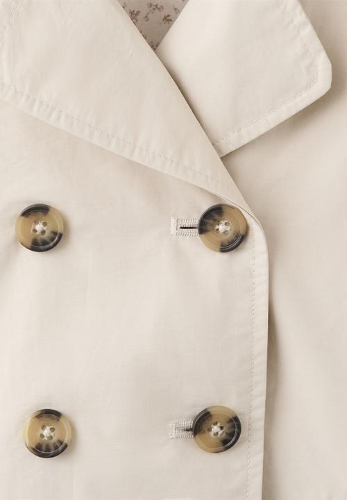 MANGO - Coat TRENCHB - Light/Pastel Brown