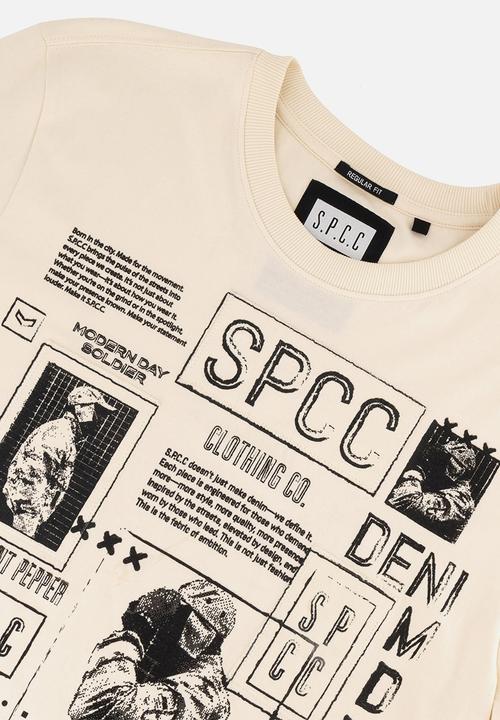 S.P.C.C - Tobias Tee  - Off White