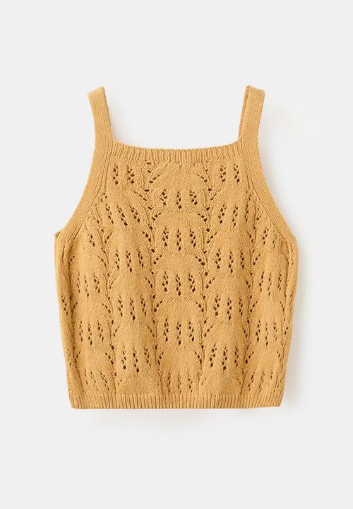 MANGO - Top ISLAT - Medium Yellow