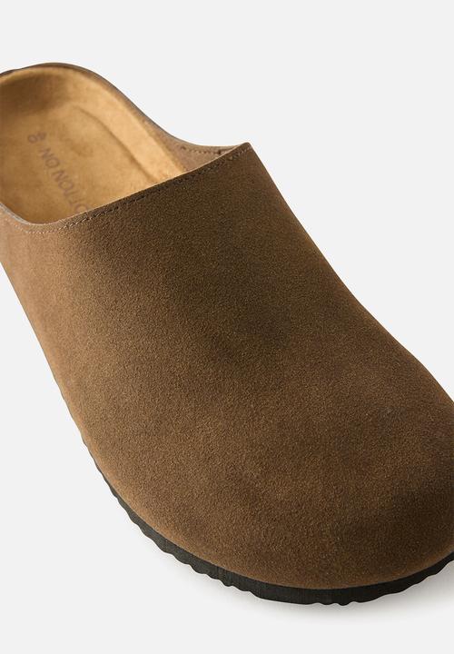 Cotton On - Blair Mule - choc micro.